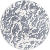 Verona Elegance Collection Area Rug -  Garda Round Gray  lifestyle 31