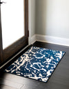 Verona Elegance Collection Area Rug -  Garda Rectangle Navy Blue  lifestyle 5