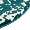 Verona Elegance Collection Area Rug -  Garda Round Teal  lifestyle 61