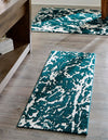 Verona Elegance Collection Area Rug -  Garda Runner Teal  lifestyle 44