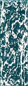 Verona Elegance Collection Area Rug -  Garda Runner Teal  lifestyle 39