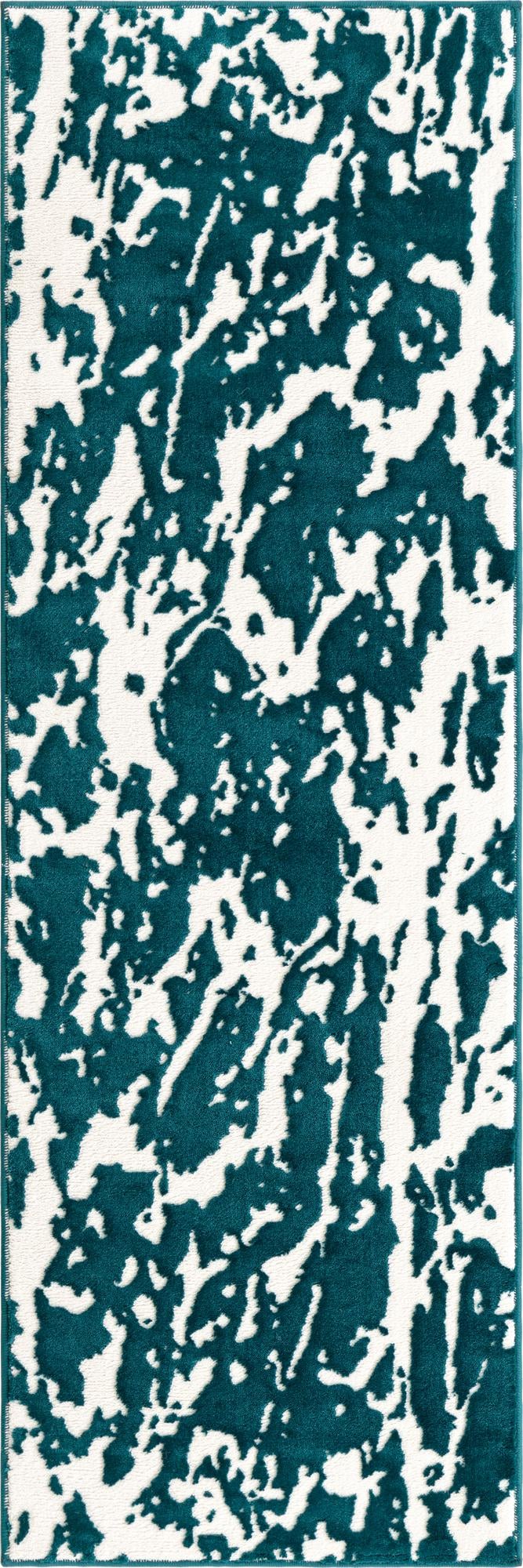 Verona Elegance Collection Area Rug -  Garda Runner Teal  lifestyle 39