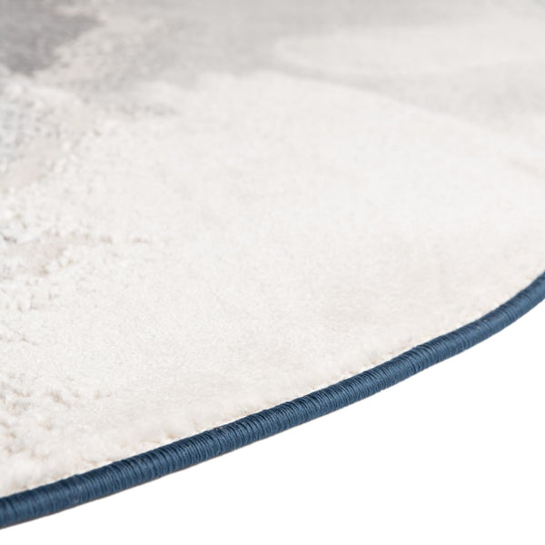Verona Elegance Collection Area Rug -  Malcesine Round Navy Blue  lifestyle 23