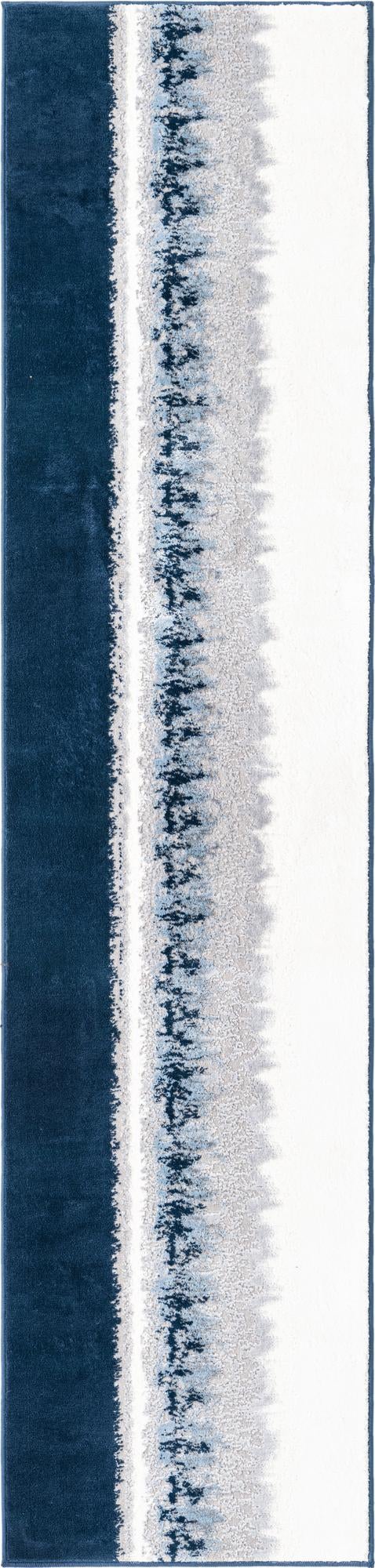 Verona Elegance Collection Area Rug -  Malcesine Runner Navy Blue  lifestyle 15