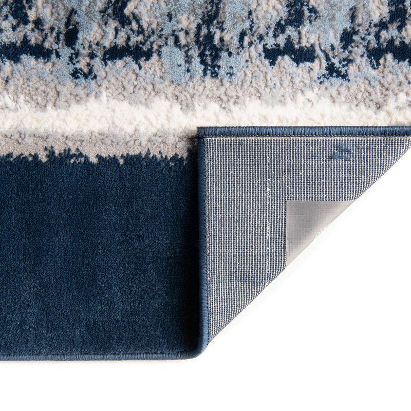 Verona Elegance Collection Area Rug -  Malcesine Runner Navy Blue  lifestyle 21