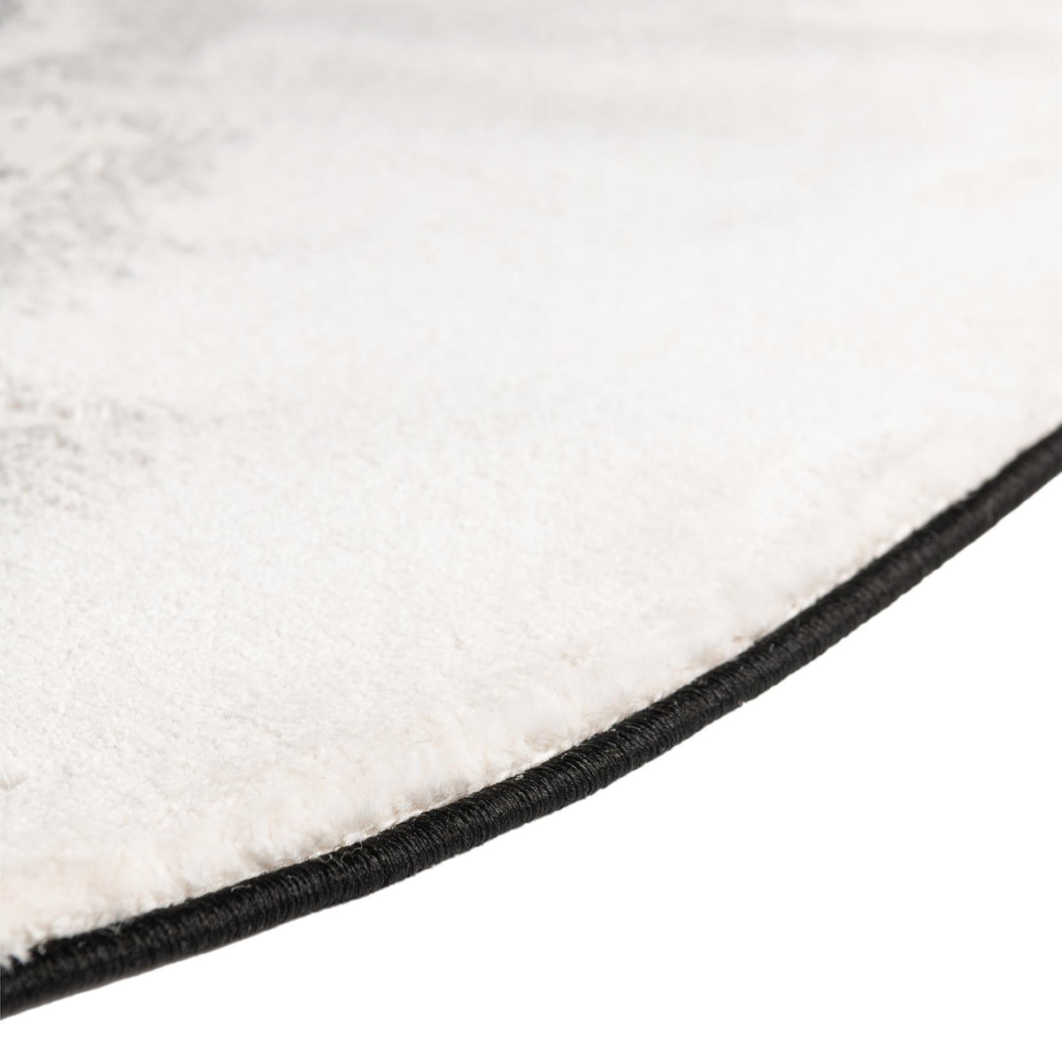 Verona Elegance Collection Area Rug -  Malcesine Round Black  lifestyle 27