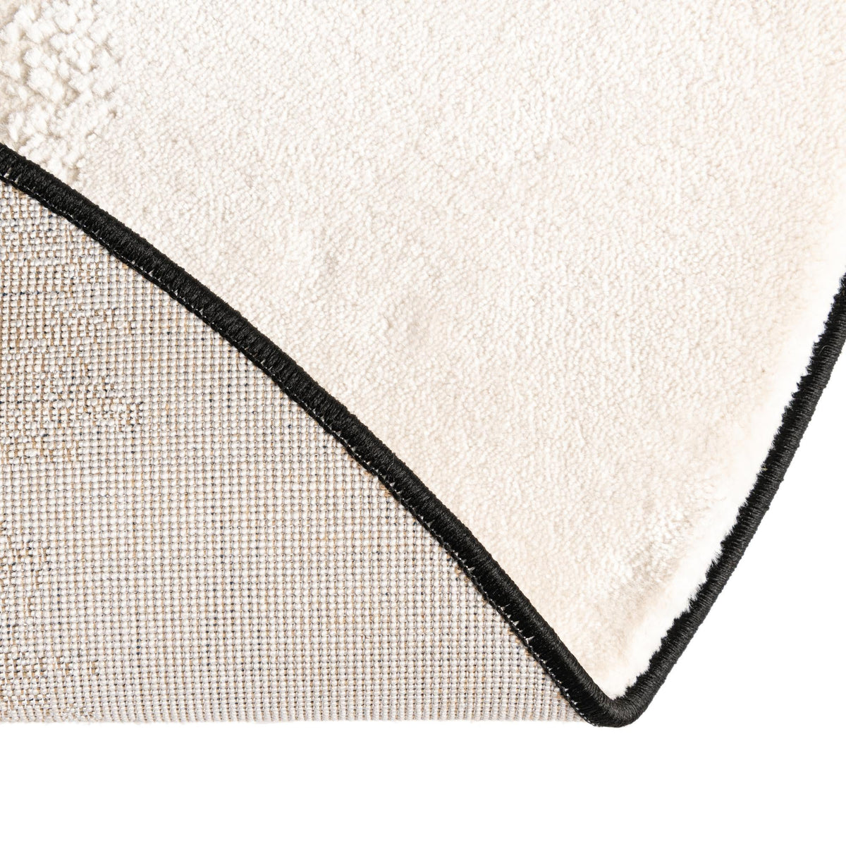 Verona Elegance Collection Area Rug -  Malcesine Round Black  lifestyle 31