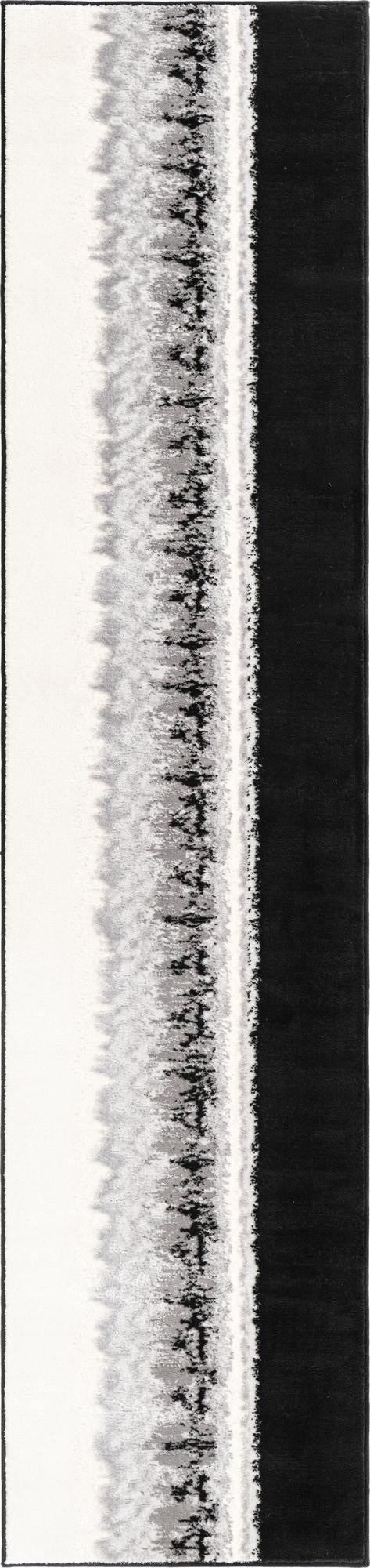 Verona Elegance Collection Area Rug -  Malcesine Runner Black  lifestyle 17