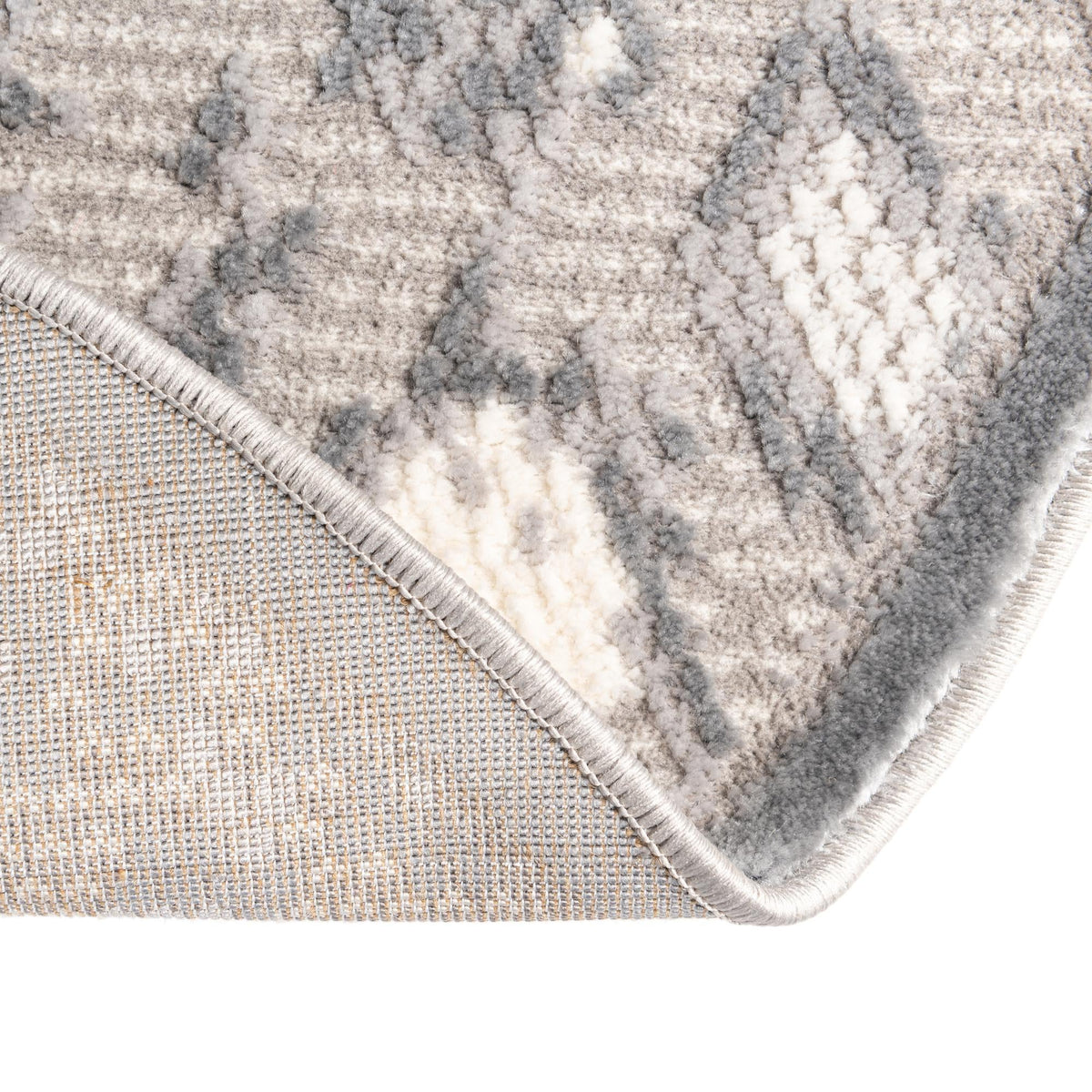 Verona Elegance Collection Area Rug -  Sirmione Round Gray  lifestyle 34