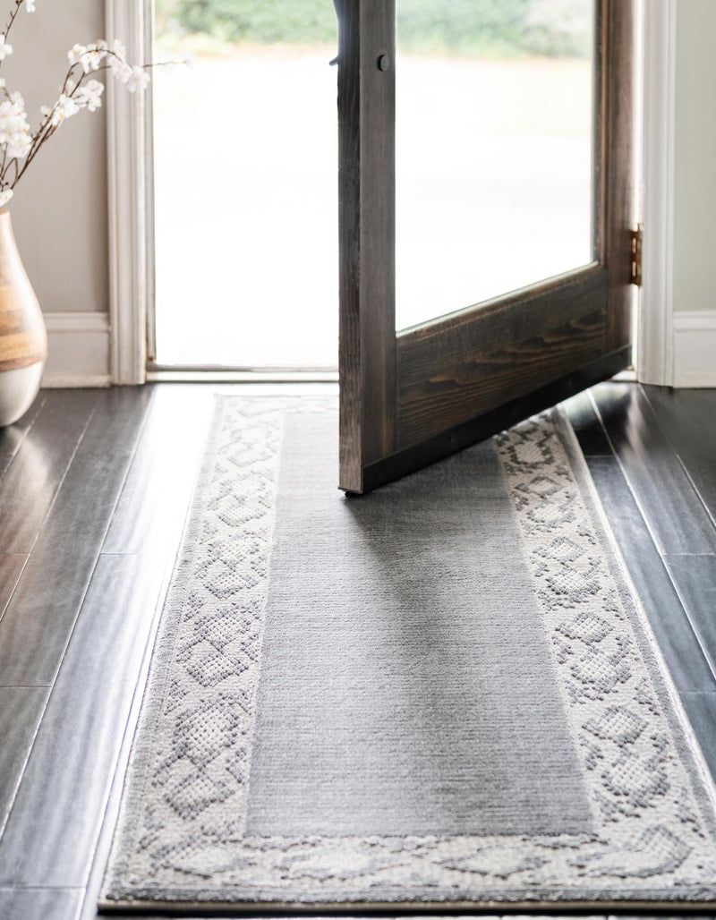 Verona Elegance Collection Area Rug -  Sirmione Runner Gray  lifestyle 23