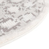 Verona Elegance Collection Area Rug -  Sirmione Round White  lifestyle 42