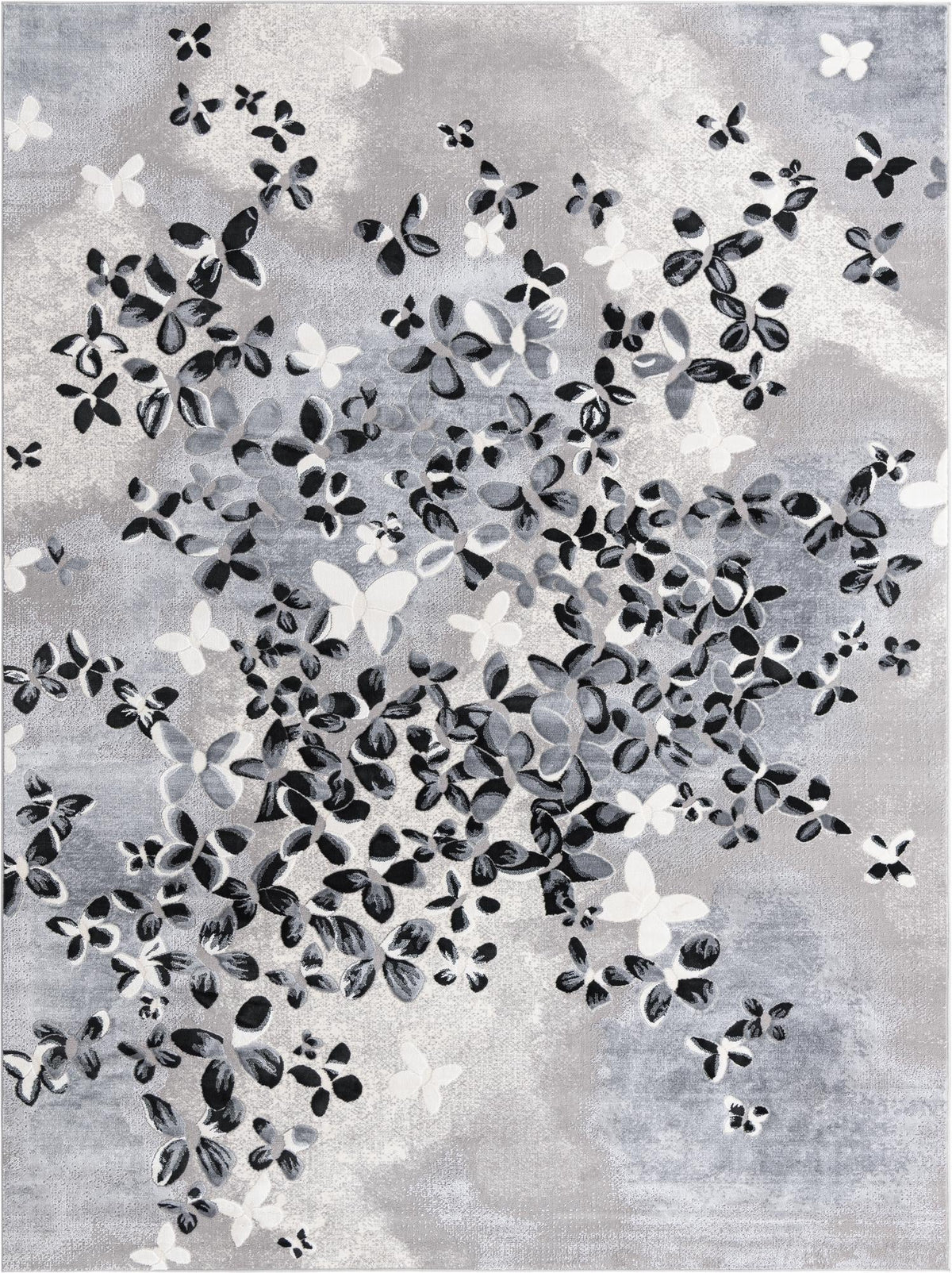 Verona Elegance Collection Area Rug -  Peschiera Rectangle Gray Main