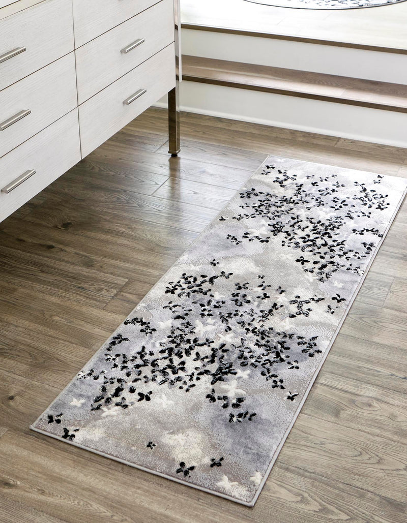 Verona Elegance Collection Area Rug -  Peschiera Runner Gray  lifestyle 19
