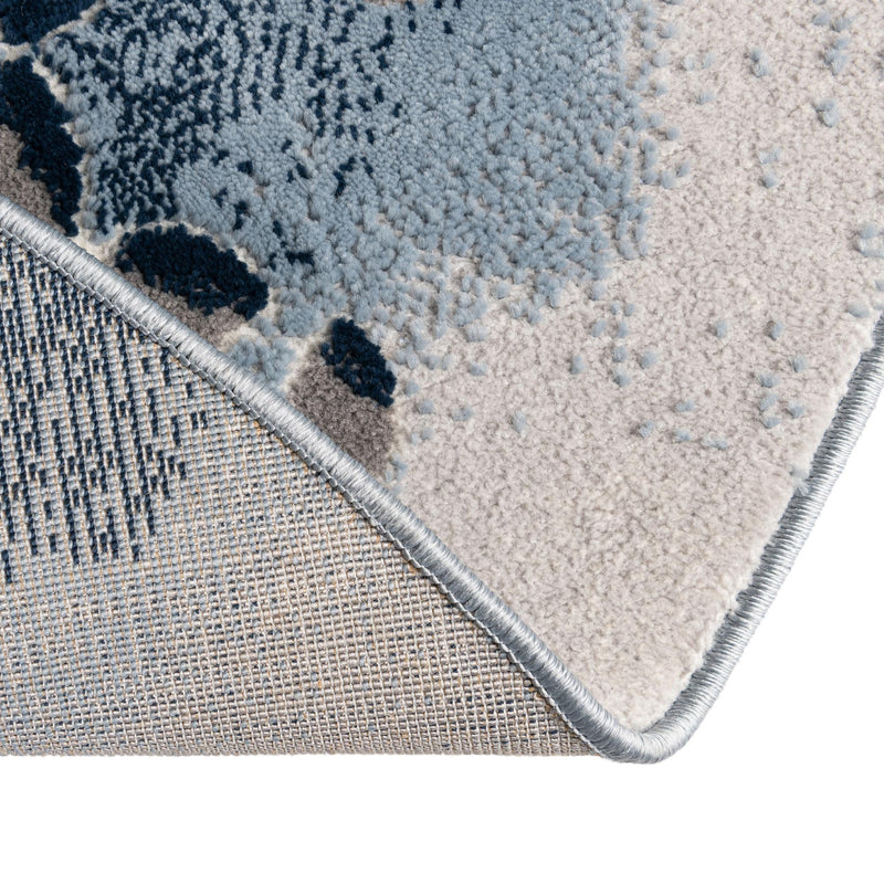 Verona Elegance Collection Area Rug -  Peschiera Round Blue  lifestyle 47