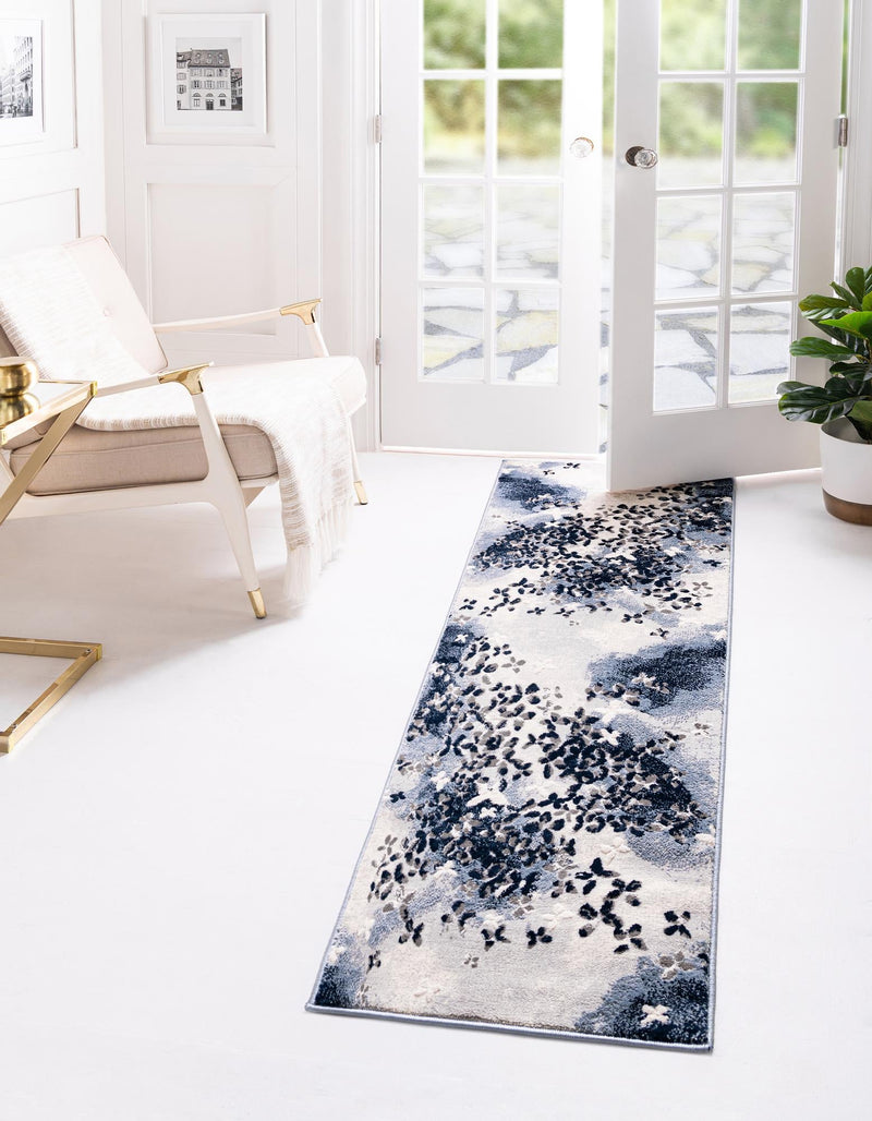 Verona Elegance Collection Area Rug -  Peschiera Runner Blue  lifestyle 28