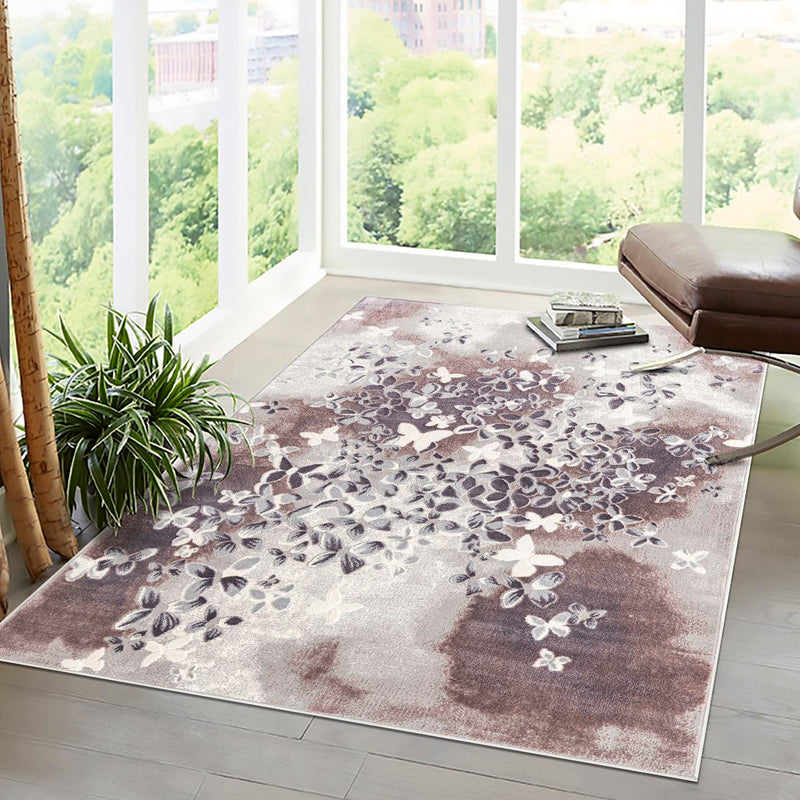 Verona Elegance Collection Area Rug -  Peschiera Rectangle Violet  lifestyle 14