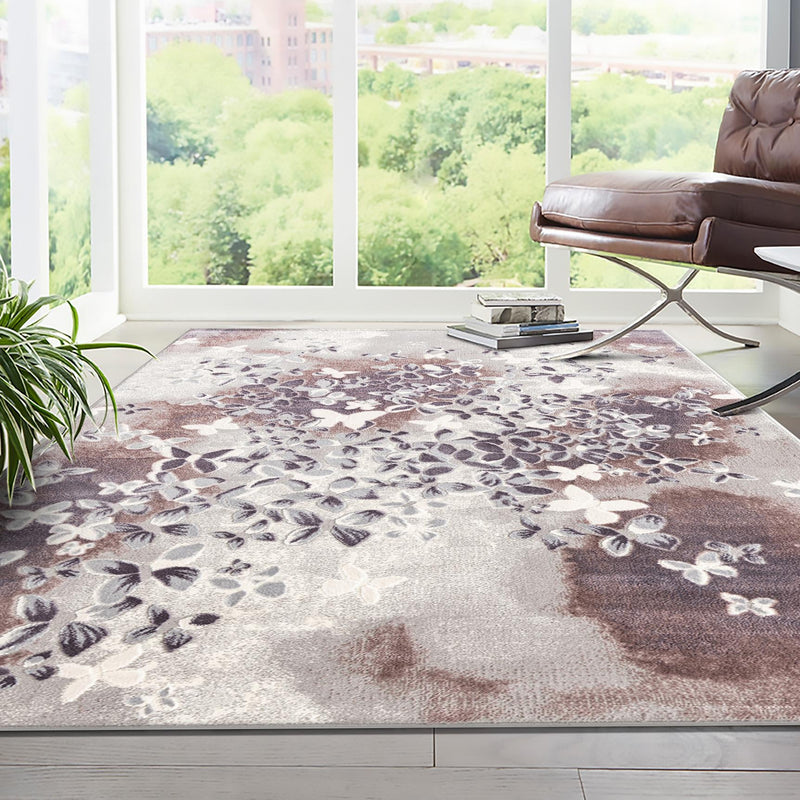 Verona Elegance Collection Area Rug -  Peschiera Rectangle Violet  lifestyle 15