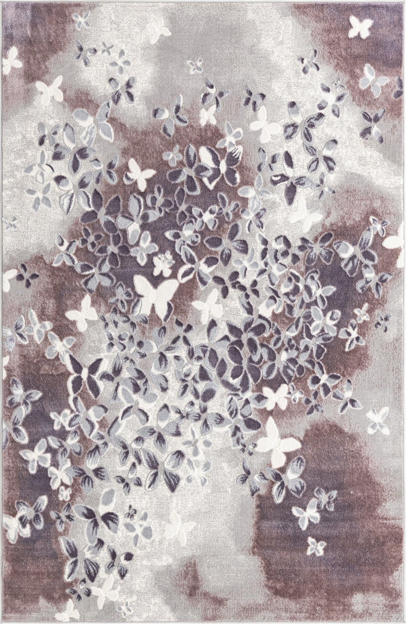 Verona Elegance Collection Area Rug -  Peschiera Rectangle Violet  lifestyle 2
