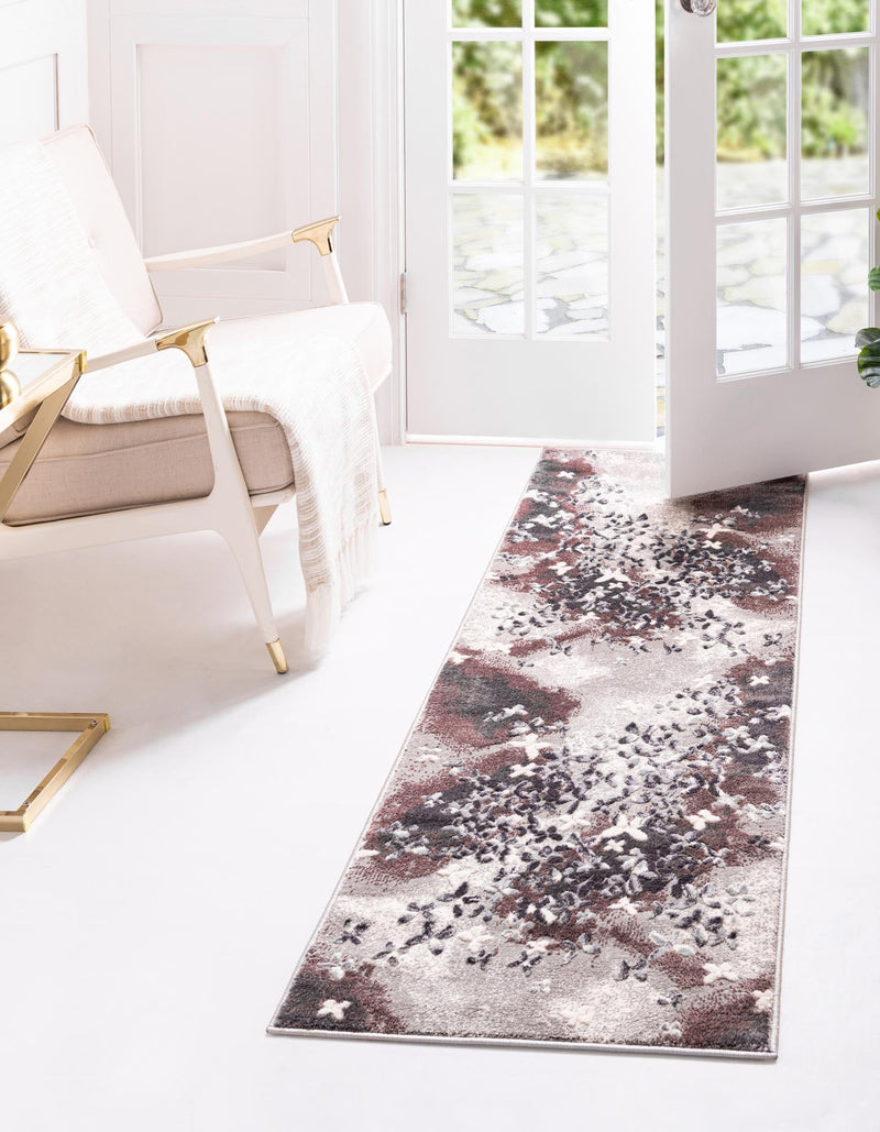 Verona Elegance Collection Area Rug -  Peschiera Runner Violet  lifestyle 30