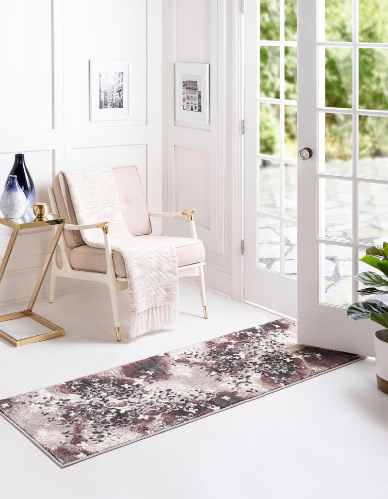 Verona Elegance Collection Area Rug -  Peschiera Runner Violet  lifestyle 36