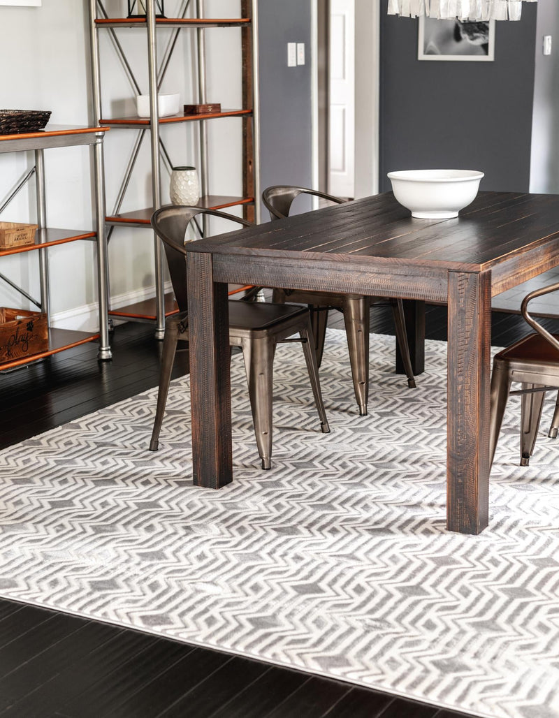 Verona Elegance Collection Area Rug -  Torri Rectangle Gray  lifestyle 7