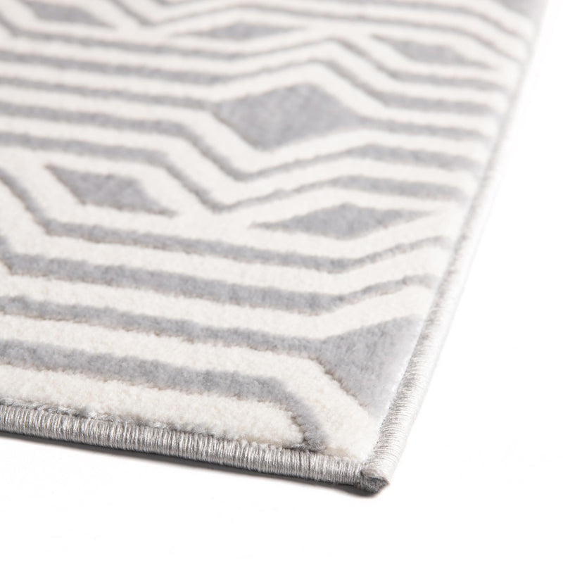 Verona Elegance Collection Area Rug -  Torri Rectangle Gray  lifestyle 14