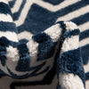 Verona Elegance Collection Area Rug -  Torri Rectangle Navy Blue  lifestyle 19