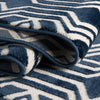Verona Elegance Collection Area Rug -  Torri Round Navy Blue  lifestyle 57