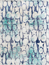 Atlantis Oasis Collection Area Rug -  Tropicana Rectangle Blue Main