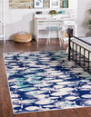 Atlantis Oasis Collection Area Rug -  Lagoon Rectangle Blue  lifestyle 2