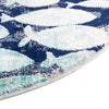 Atlantis Oasis Collection Area Rug -  Lagoon Round Blue  lifestyle 19