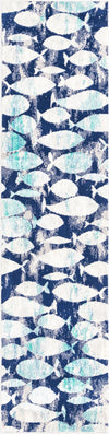 Atlantis Oasis Collection Area Rug -  Lagoon Runner Blue  lifestyle 10