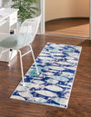 Atlantis Oasis Collection Area Rug -  Lagoon Runner Blue  lifestyle 12