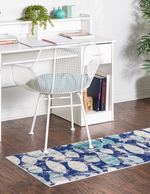 Atlantis Oasis Collection Area Rug -  Lagoon Runner Blue  lifestyle 14