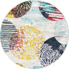 Atlantis Oasis Collection Area Rug -  Reef Round Multi  lifestyle 9