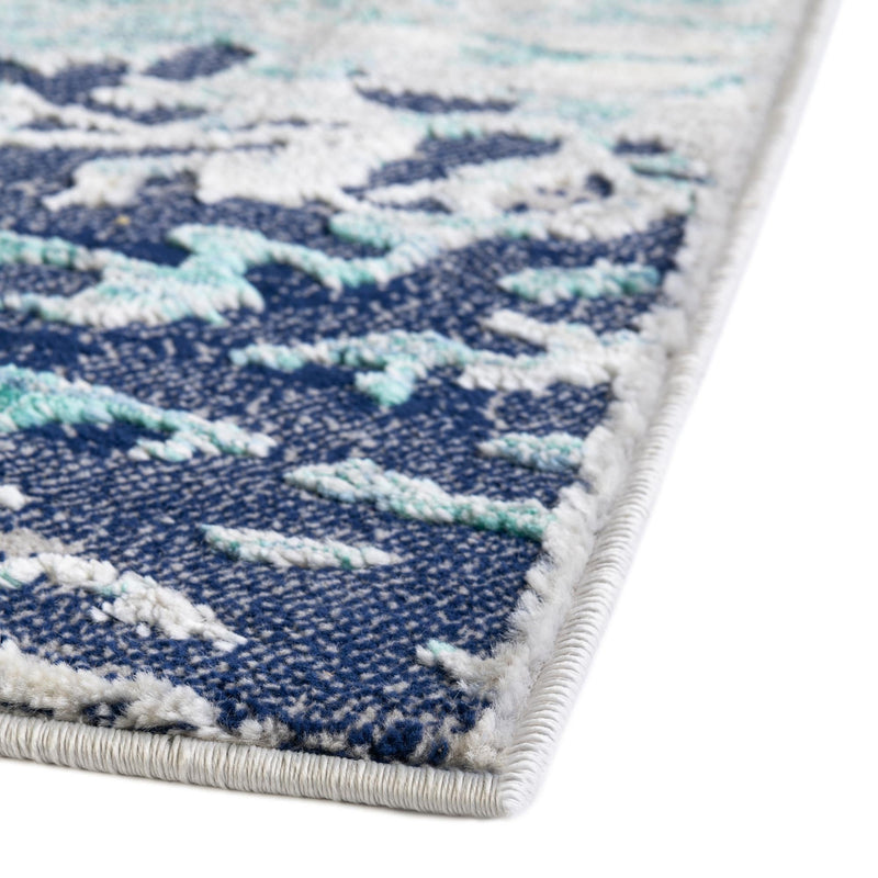 Atlantis Oasis Collection Area Rug -  Palmia Rectangle Blue  lifestyle 6