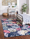 Atlantis Oasis Collection Area Rug -  Serenity Rectangle Multi  lifestyle 2