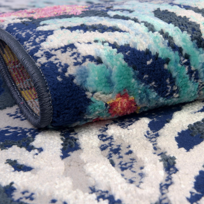 Atlantis Oasis Collection Area Rug -  Serenity Rectangle Multi  lifestyle 5