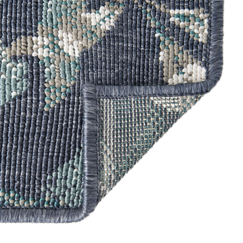 Seaside Haven Rugs Collection Area Rug -  Nautical Rectangle Blue  lifestyle 16