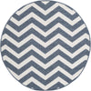 Seaside Haven Rugs Collection Area Rug -  Seafarer Round Navy Blue  lifestyle 27