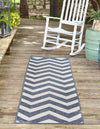 Seaside Haven Rugs Collection Area Rug -  Seafarer Runner Navy Blue  lifestyle 34