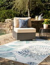 Seaside Haven Rugs Collection Area Rug -  Saltwater Rectangle Ivory  lifestyle 13