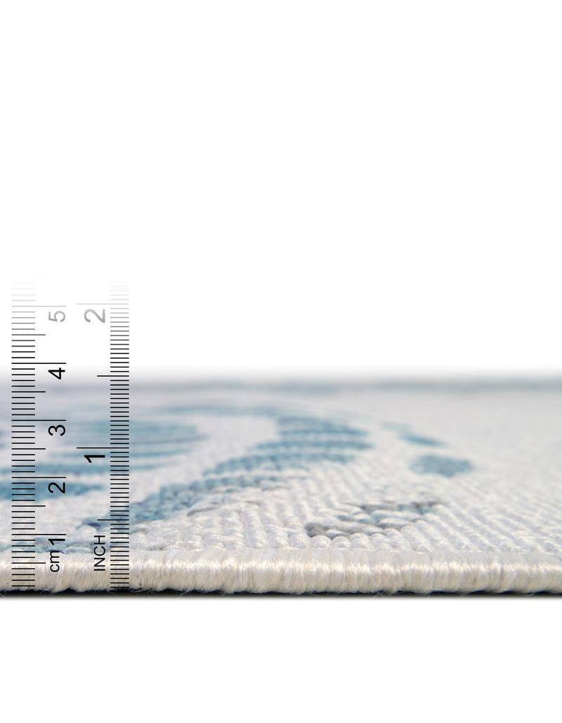 Seaside Haven Rugs Collection Area Rug -  Saltwater Round Ivory  lifestyle 89