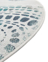 Seaside Haven Rugs Collection Area Rug -  Saltwater Round Ivory  lifestyle 105