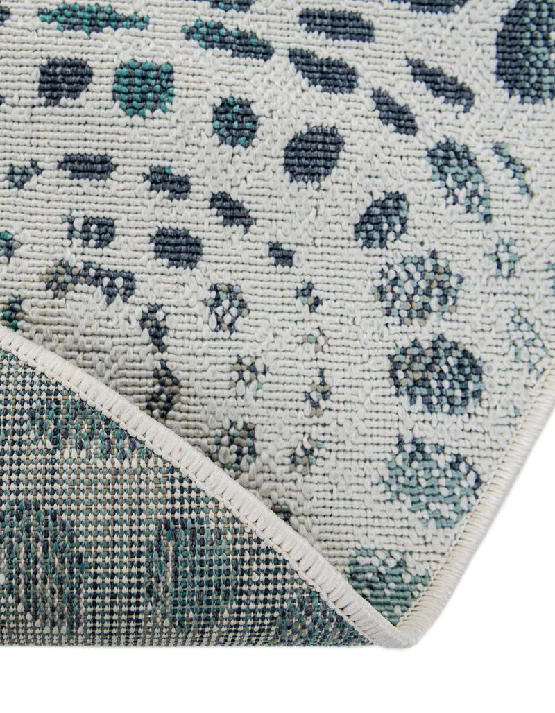 Seaside Haven Rugs Collection Area Rug -  Saltwater Round Ivory  lifestyle 121
