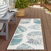 Seaside Haven Rugs Collection Area Rug -  Saltwater Runner Ivory  lifestyle 172