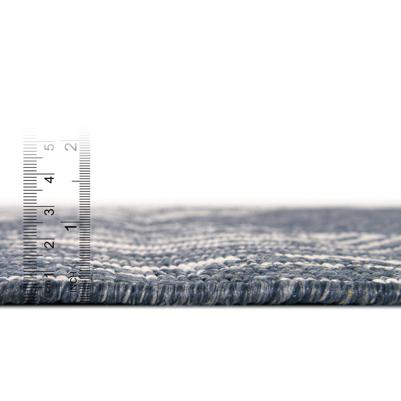 Seaside Haven Rugs Collection Area Rug -  Saltwater Rectangle Navy Blue  lifestyle 17