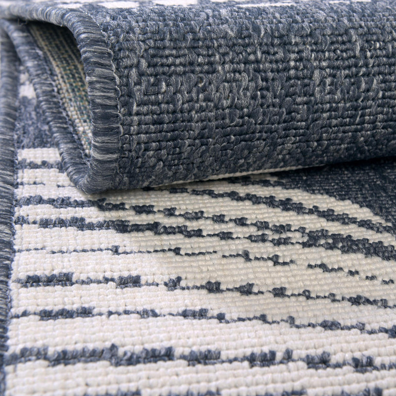 Seaside Haven Rugs Collection Area Rug -  Saltwater Rectangle Navy Blue  lifestyle 21