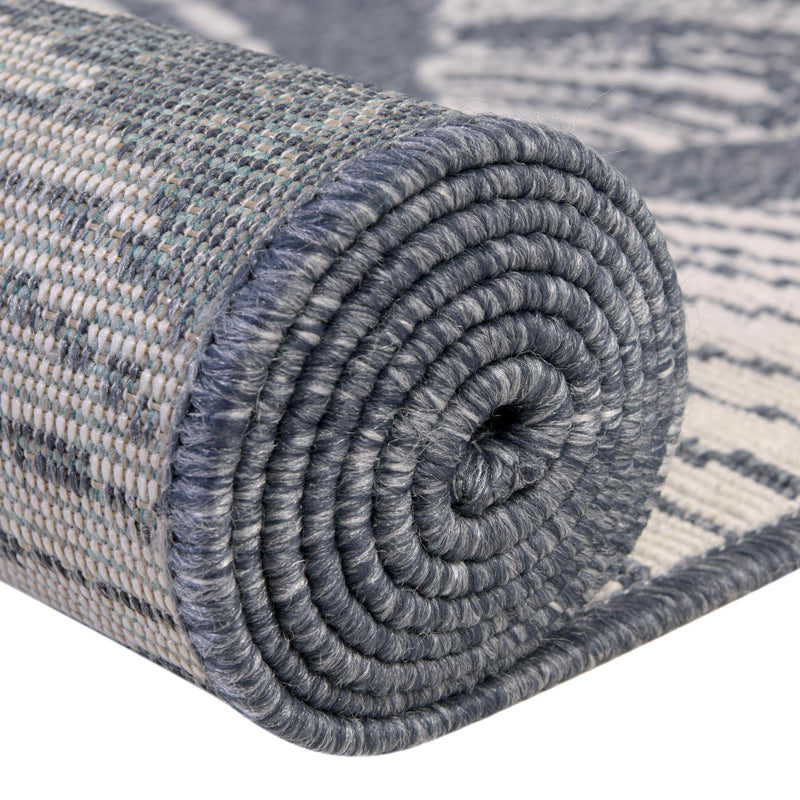 Seaside Haven Rugs Collection Area Rug -  Saltwater Rectangle Navy Blue  lifestyle 45
