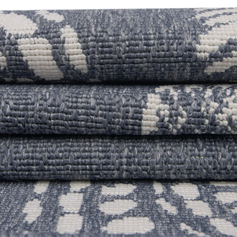 Seaside Haven Rugs Collection Area Rug -  Saltwater Rectangle Navy Blue  lifestyle 53